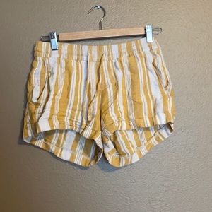 Yellow shorts